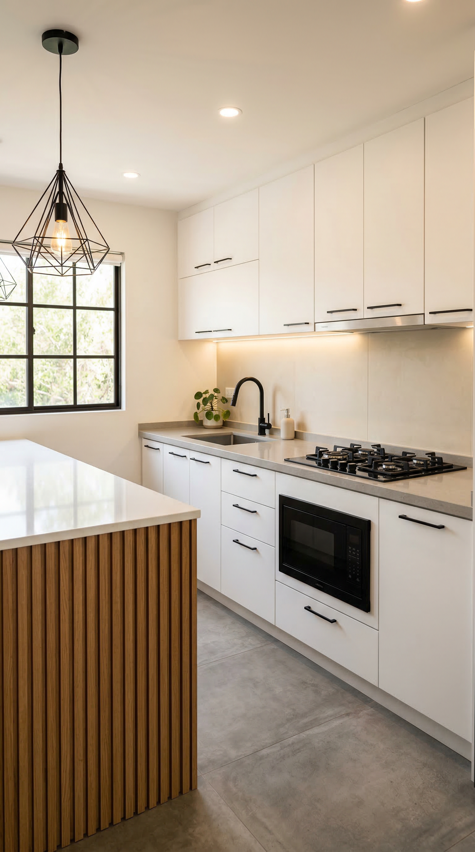 Cocina Modelo C02 — Industrial Chic